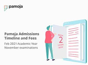 Resource Library 9 Pamoja Admissions Timeline and Fees - Feb 2021 Academic Year (November examinations)