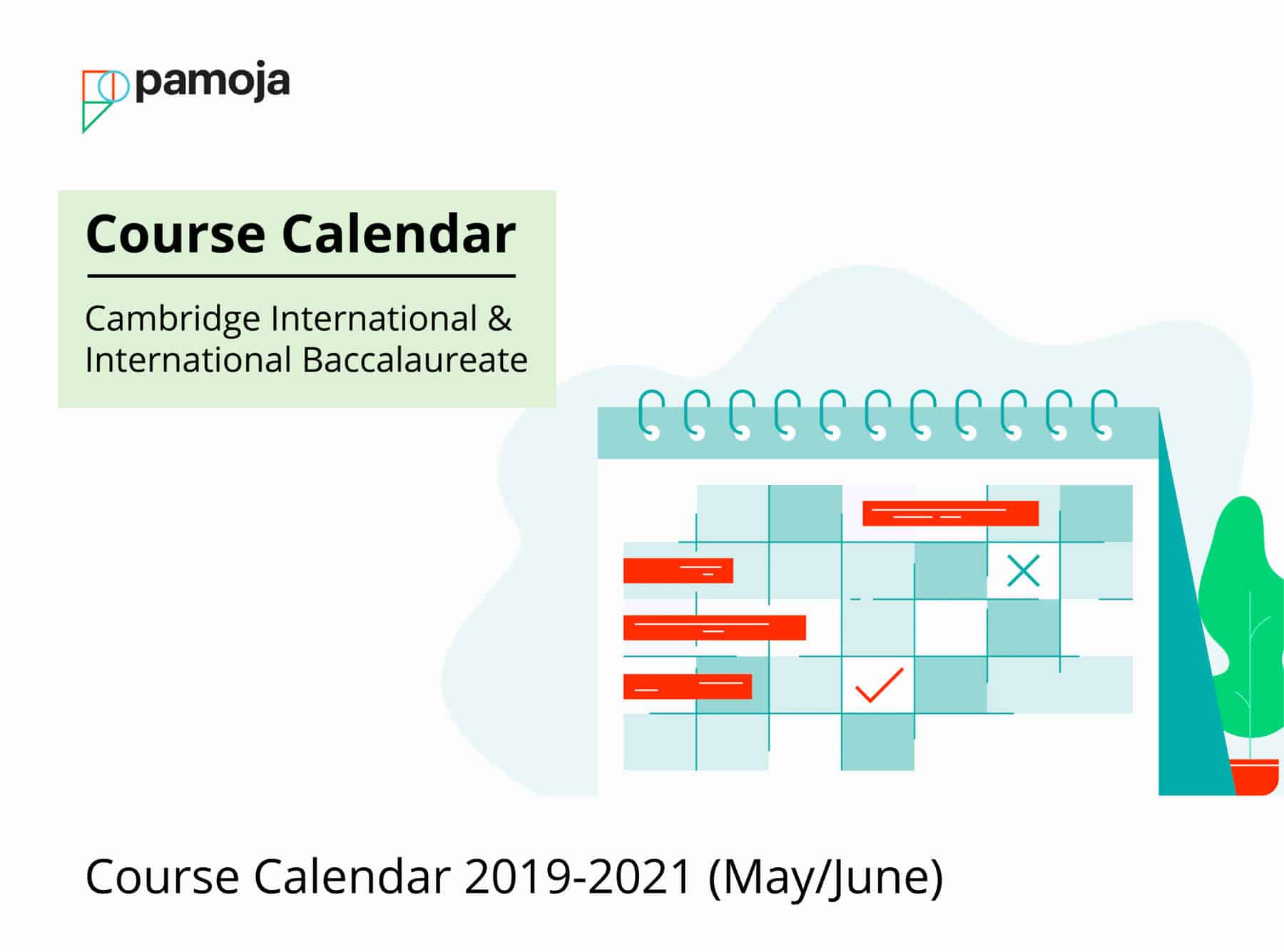 Course Calendar 2019/2021 (May/June)