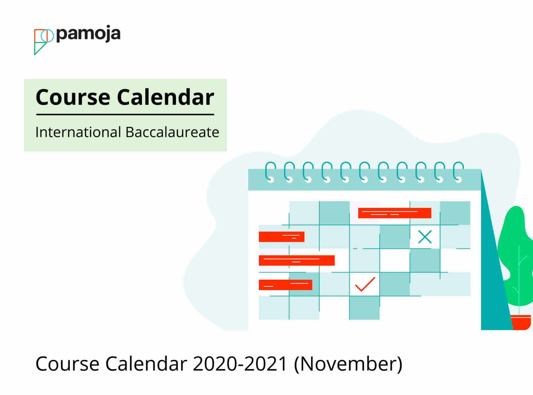 Course Calendar 2020/2021 (Nov)