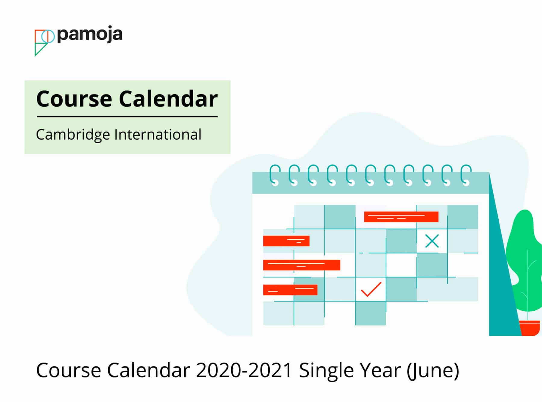 Course Calendar 2020/2021 (June)