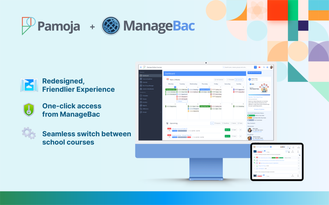 Pamoja + ManageBac: Better Together