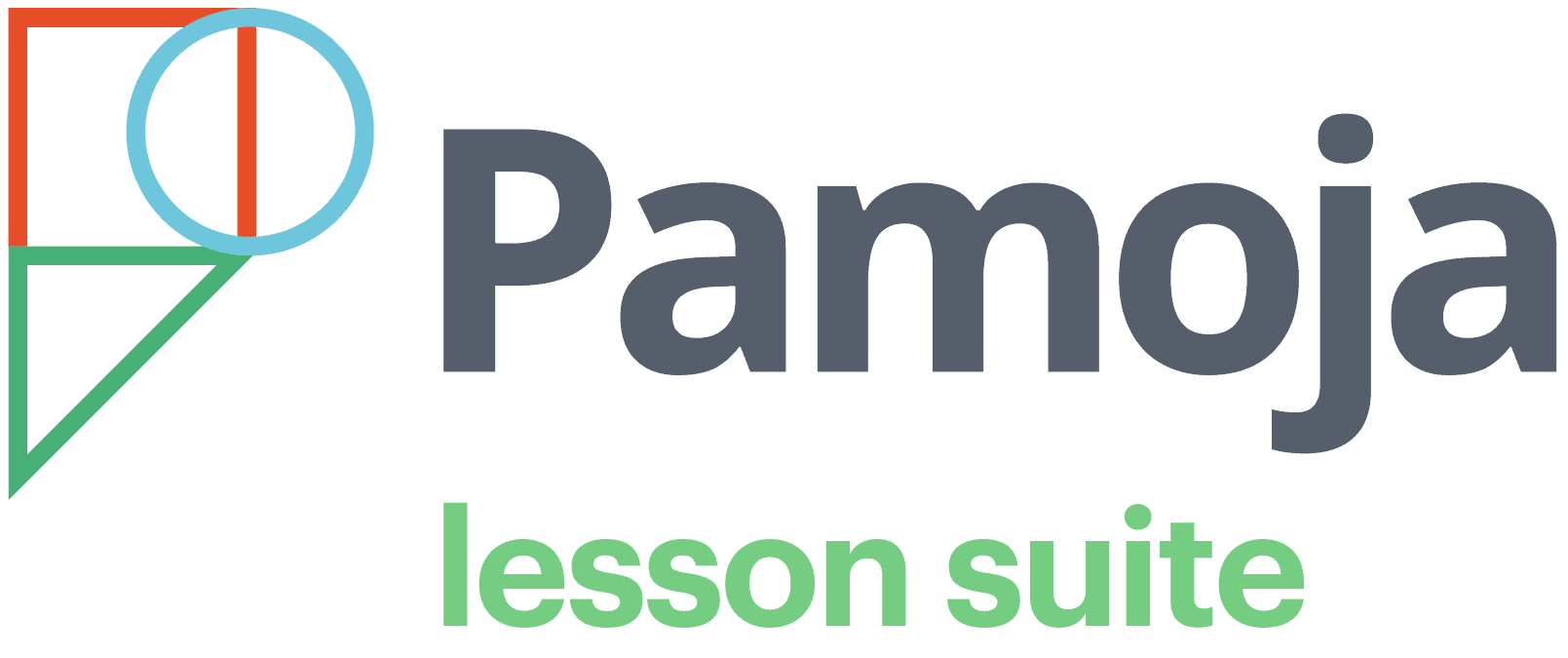 Logo Pamoja LessonSuite Horizontal