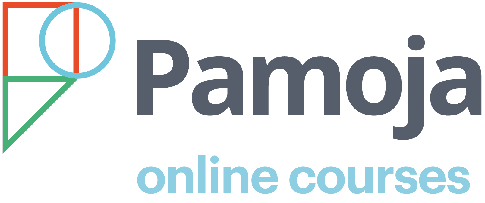 Logo Pamoja OnlineCourses Horizontal